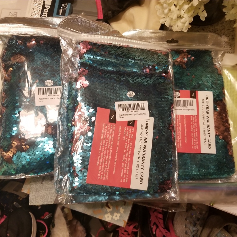 Sequin "Mermaid" Backpack